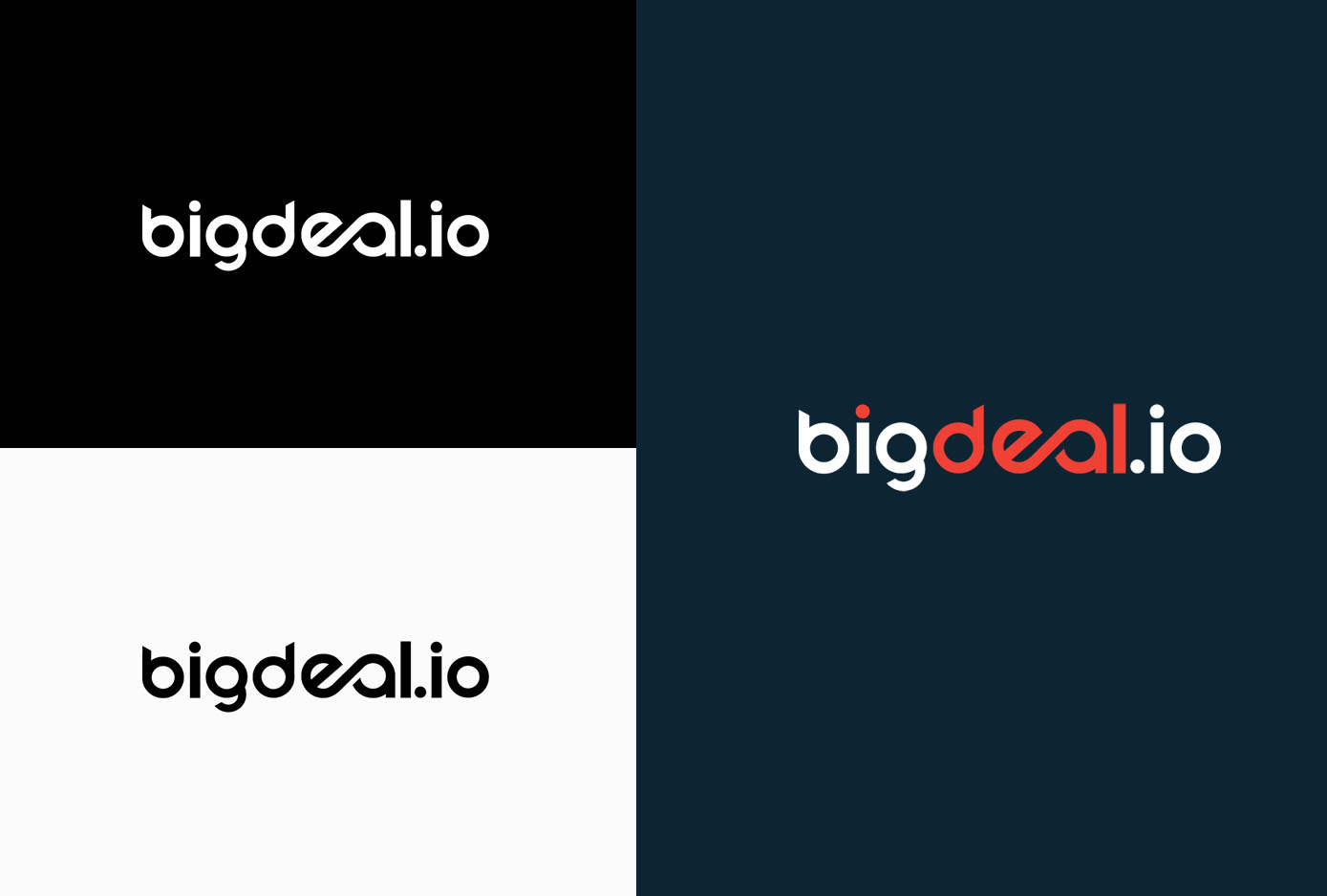 BIGDEALIO logo system